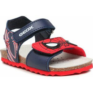 Sandály Geox B S.Chalki B. C B152QC 00058 C4075 M Dk Navy/Red