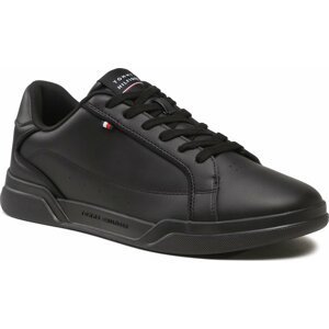 Sneakersy Tommy Hilfiger Lo Cup Lth FM0FM04827 Black BDS