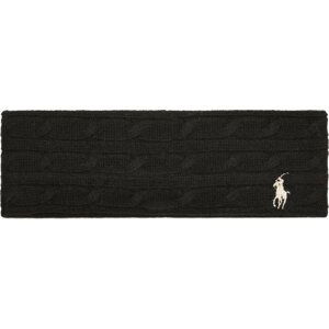 Textilní čelenka Polo Ralph Lauren 455922975003 Black