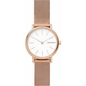 Hodinky Skagen Signatur SKW2694 Rose Gold/Rose Gold