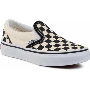 Tenisky Vans Classic Slip-On VN000ZBUEO11 (Checkerboard) Black/Wht