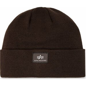 Čepice Alpha Industries X-Fit Beanie 168905 Hunter Brown 696