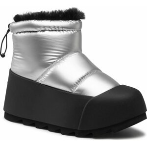 Polokozačky United Nude Polar Bootie II 10778141125 Silver