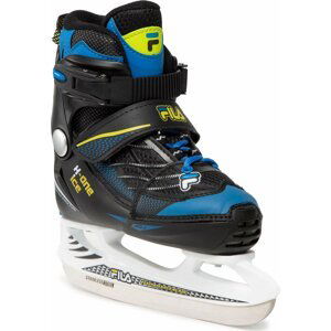 Brusle/Kolečkové brusle Fila Skates X One Ice 010422200 Blue/Lime