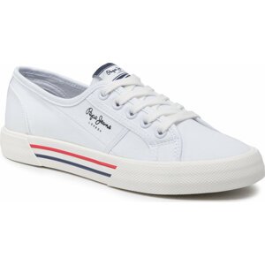 Tenisky Pepe Jeans Brady W Basic PLS31287 White 800