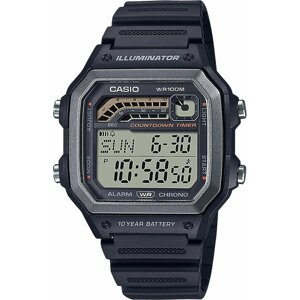 Hodinky Casio WS-1600H-1AVEF Black