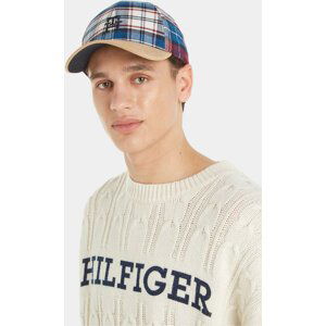 Kšiltovka Tommy Hilfiger Th Monogram Tartan Cap AM0AM11991 Check 0MS