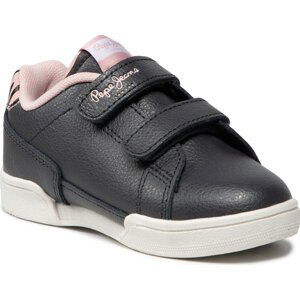 Sneakersy Pepe Jeans Lambert Zebra Girls PGS30514 Anthracite 982