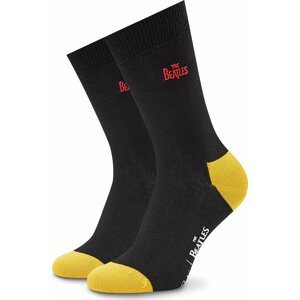 Klasické ponožky Unisex Happy Socks The Beatles BEA01-9001 Černá