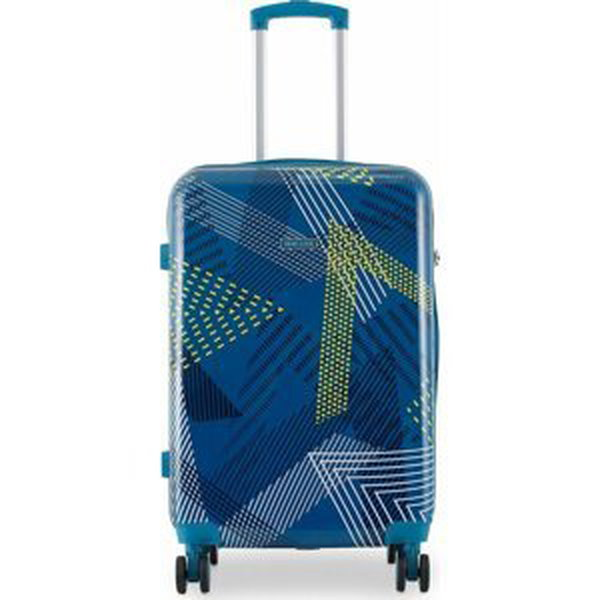 Střední Tvrdý kufr Semi Line T5652-2 Modrá