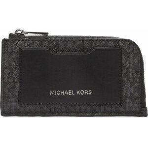 Pouzdro na kreditní karty MICHAEL Michael Kors L Zip Wallet 39F0LGFE6B Black