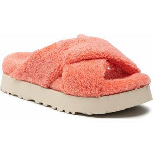 Nazouváky Ugg W Fuzz Sugar Terry Cross Slide 1126385 Pblss