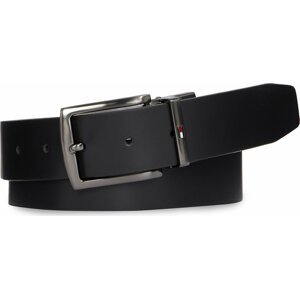 Pánský pásek Tommy Hilfiger Denton Reversible Leather Belt AM0AM11224 Černá