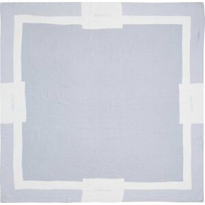 Šátek Calvin Klein Geo Minimal Scarf 130X130 K60K610227 Modrá