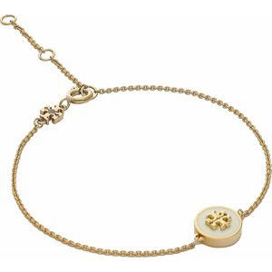 Náramek Tory Burch Kira Enamel Chain Bracelet 90284 Tory Gold/New Ivory 700