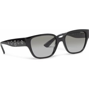 Sluneční brýle Vogue 0VO5459SB W44/11 Black/Gradient Grey