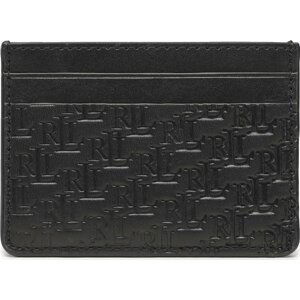 Pouzdro na kreditní karty Lauren Ralph Lauren Slim Card 432883650001 Black