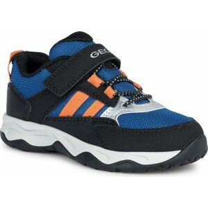 Sneakersy Geox J Calco Boy J26CLA 014CE C4M2T D Dk Blue/Orange