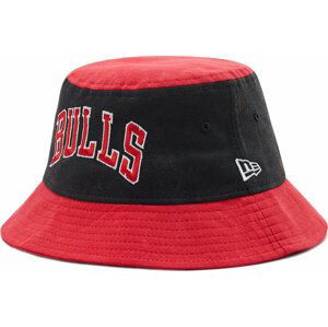 Klobouk New Era Chicago Bulls Washed Pack Bucket 60240491 Červená