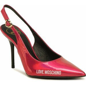 Sandály LOVE MOSCHINO JA10149G1HJR0604 Fuxia/Oro