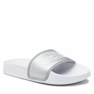 Nazouváky The North Face Base Camp Slide III NF0A5LVGKR21 Metallic Silver/Tnf White