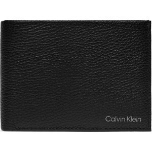 Velká pánská peněženka Calvin Klein Warmth Bifold 5Cc W/ Coin L K50K507896 Ck Black BAX
