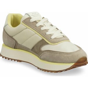 Sneakersy Gant Bevinda 26537867 Taupe/Yellow G142