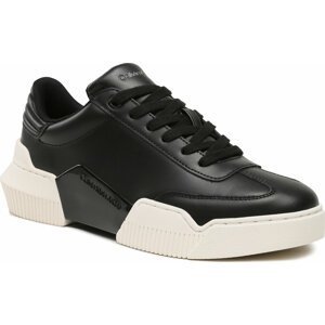 Sneakersy Calvin Klein Jeans Chunky Cupsole 2.0 Laceup Lth YW0YW01188 Black/Bright White BEH