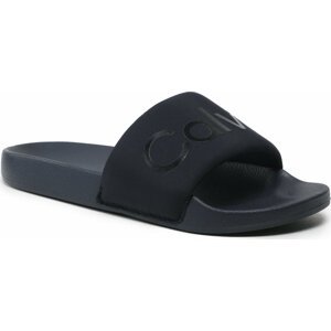 Nazouváky Calvin Klein Pool Slide Txt HM0HM00962 Ck Navy DW4