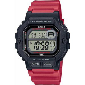 Hodinky Casio WS-1400H-4AVEF Red/Black