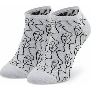 Dámské nízké ponožky Freakers FFSDTWA-WHT Bílá