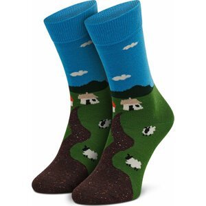 Dámské klasické ponožky Happy Socks LHS01-6000 Barevná