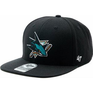 Kšiltovka 47 Brand NHL San Jose Sharks No Shot '47 CAPTAIN H-NSHOT22WBP-BKB Black