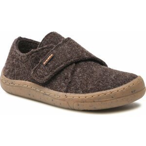 Bačkory Froddo Barefoot Wooly Slippers G1700341-3 Brown 3