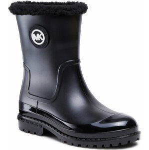 Holínky MICHAEL Michael Kors Montaigne Pullon Rainboot 40F2MNFB6Q Blk/Opticwht