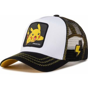 Kšiltovka Capslab Pokemon Pikachu CL/PKM2/1/PIK5 White