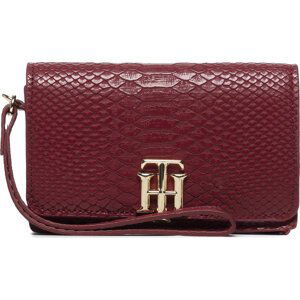 Velká dámská peněženka Tommy Hilfiger Th Lock Med Flap Wallet Snake AW0AW10532 XIT