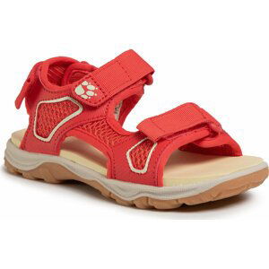 Sandály Jack Wolfskin Taraco Beach Sandal K 4039531 S Red/Champagne