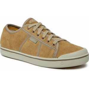 Sneakersy Keen Eldon Harvest Leather 1026837 Beige /Silver Birch