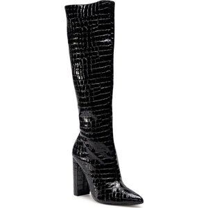 Kozačky Steve Madden Tamsin SM11001193-02002-066 Black Croco 1