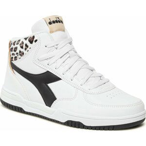 Sneakersy Diadora Raptor Mid Leopard WN 101.179740-C0351 White / Black