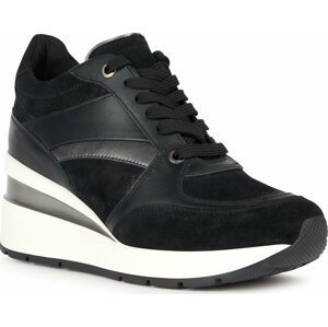Sneakersy Geox D Zosma D368LA 085TC C9999 Black