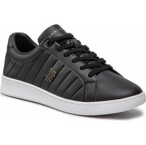 Sneakersy Tommy Hilfiger Th Bio Court Sneaker Classic FW0FW06802 Black BDS