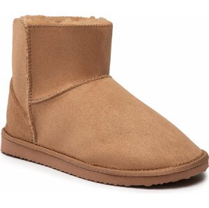 Boty HYPE Womens Slipper Boot YWBS-002 Tan