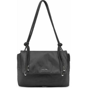 Kabelka Calvin Klein Roped Shoulder Bag Nylon K60K609407 Černá