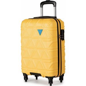 Malý tvrdý kufr Puccini California ABS018C 6C Yellow