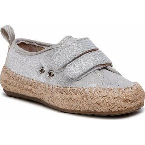 Espadrilky EMU Australia Millner Metallic K12506 Silver