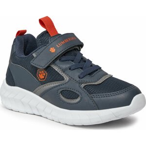 Sneakersy Lumberjack CABLE SBF5705-001-M67 Navy Blue/Orange M0186