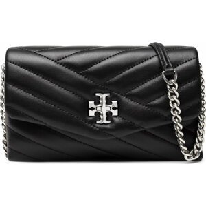 Kabelka Tory Burch Kira Chevron Chain 90343 Black/Rolled Nickel 002