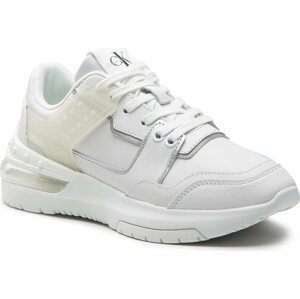 Sneakersy Calvin Klein Jeans Sporty Runner Comfair Laceup Tpu YW0YW00696 Bright White YAF